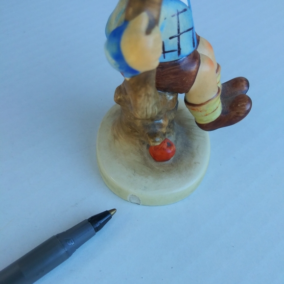 Apple Tree Boy Vintage Figurine Hand Painted - Picture 13 of 13